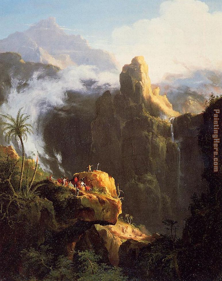 Saint John in the Wilderness painting - Thomas Cole Saint John in the Wilderness art painting